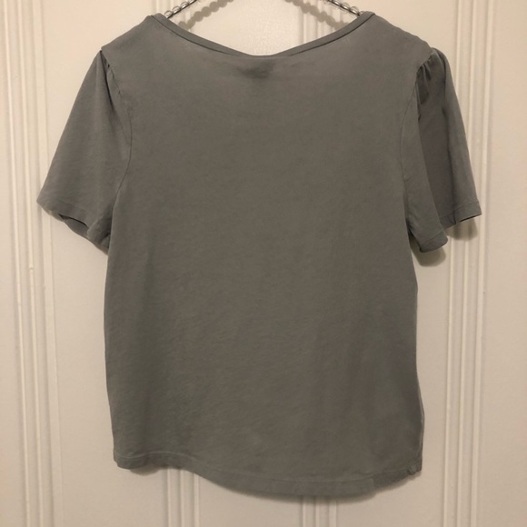 Wild Fable Puffy Short Sleeve Tee Gray Small - Picture 9 of 16